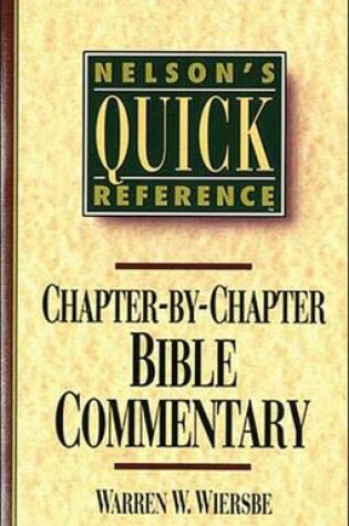 Cover of Nelson's Quick Reference Chapter-by-Chapter Bible Commentary