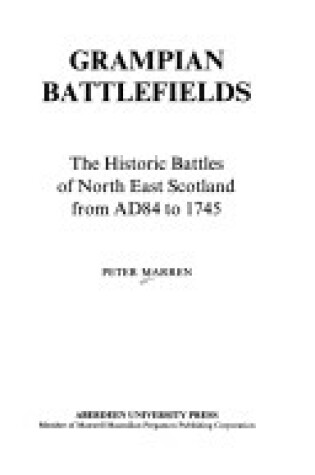 Cover of Grampian Battlefields