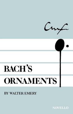 Book cover for Bach'S Ornaments