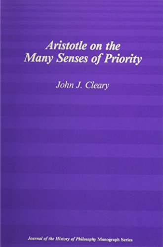 Book cover for Aristotle on the Many Senses of Priority