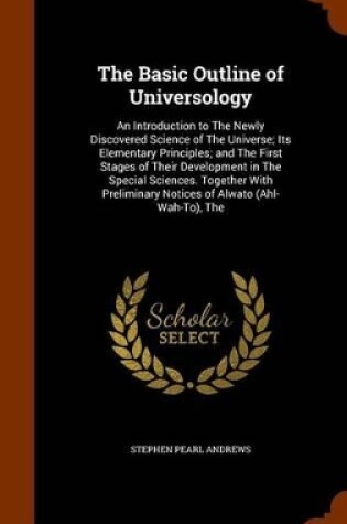 Cover of The Basic Outline of Universology