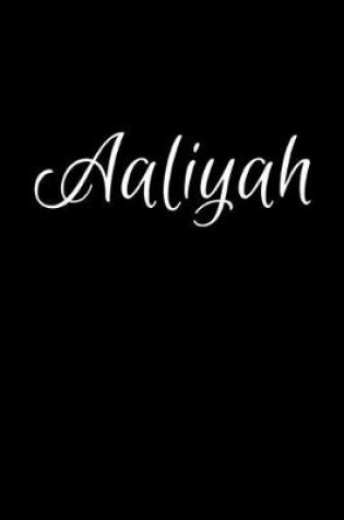 Cover of Aaliyah