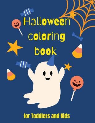 Cover of Haloween coloroing book for kids Activity coloring book for kids