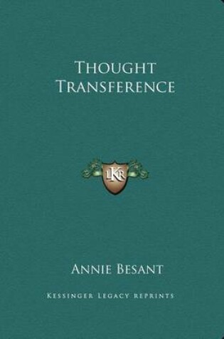 Cover of Thought Transference