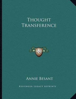 Book cover for Thought Transference