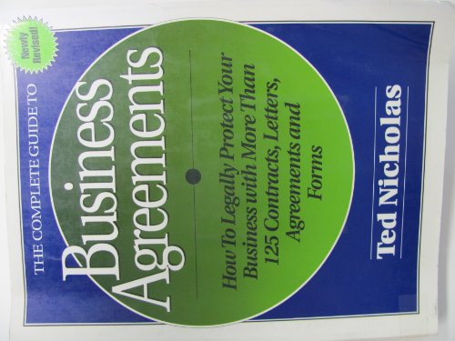 Book cover for Complete Guide to Business Agreements
