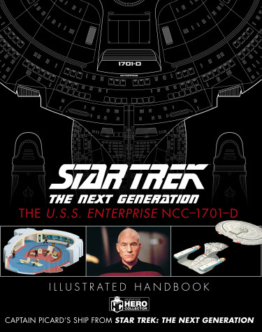 Book cover for Star Trek The Next Generation: The U.S.S. Enterprise NCC-1701-D Illustrated Handbook