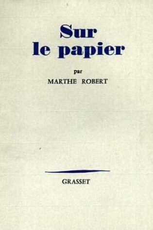 Cover of Sur Le Papier