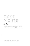 Book cover for First Nights