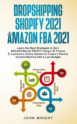 Book cover for Dropshipping Shopify 2021 and Amazon FBA 2021