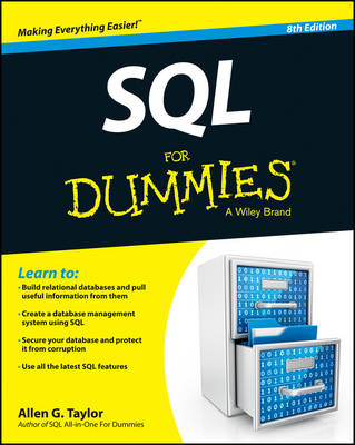 Book cover for SQL For Dummies