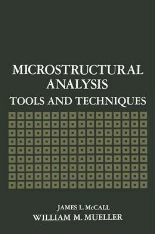 Cover of Microstructural Analysis