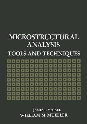 Book cover for Microstructural Analysis