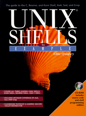 Book cover for Unix Shells by Example