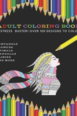 Cover of adult coloring book