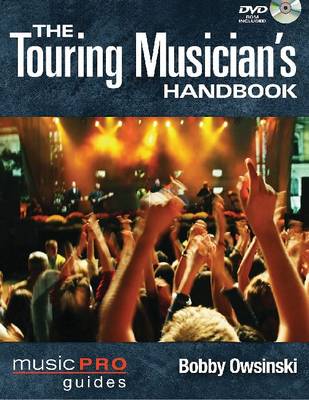 Book cover for The Touring Musician's Handbook