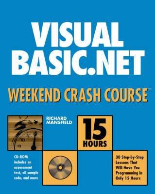 Book cover for Visual Basic.NET Weekend Crash Course