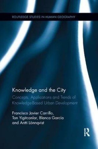 Cover of Knowledge and the City