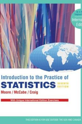 Cover of Introduction to the Practice of Statistics