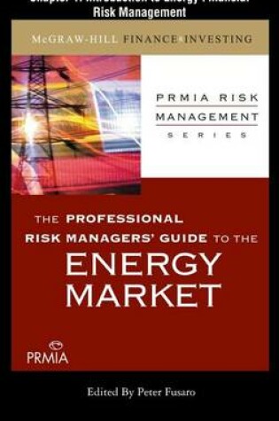 Cover of Prmia Guide to the Energy Markets: Introduction to Energy Financial Risk Management