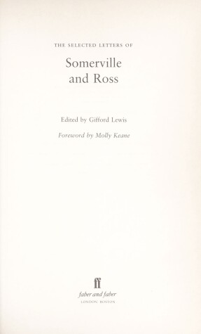 Book cover for The Selected Letters