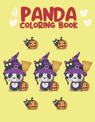 Book cover for Panda Coloring Book