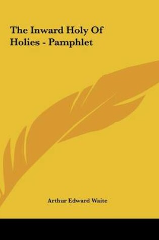 Cover of The Inward Holy of Holies - Pamphlet