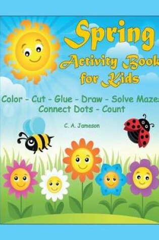 Cover of Spring Activity Book for Kids