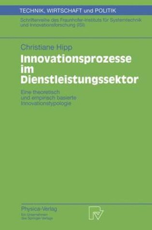 Cover of Innovationsprozesse im Dienstleistungssektor