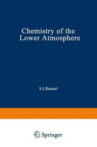 Cover of Chemistry of the Lower Atmosphere