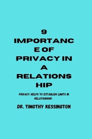 Cover of 9 Importance of Privacy in a Relationship