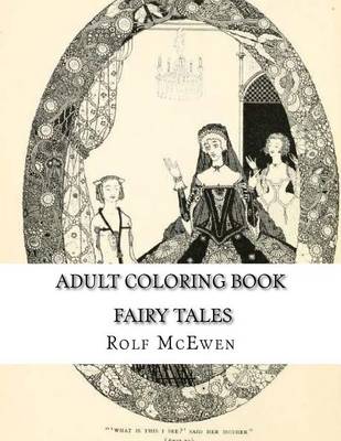 Book cover for Adult Coloring Book: Fairy Tales