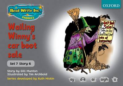 Book cover for Read Write Inc Phonics Grey Set 7 Storybooks Wailing Winny's Car Boot Sale