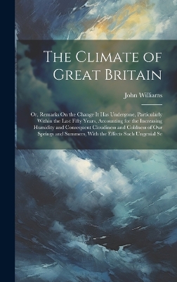Book cover for The Climate of Great Britain