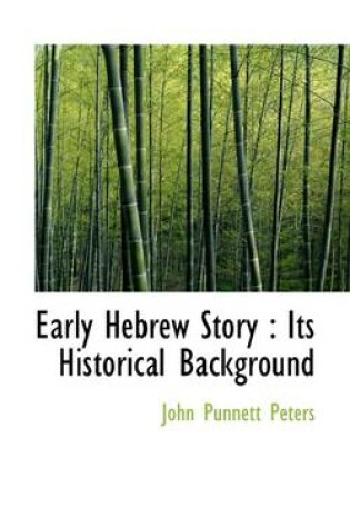 Cover of Early Hebrew Story