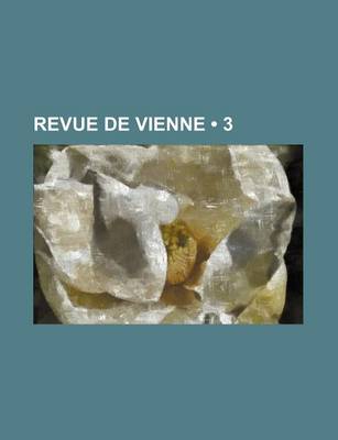 Book cover for Revue de Vienne (3)