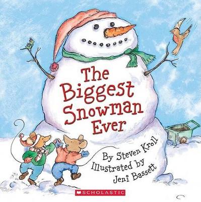 Book cover for The Biggest Snowman Ever