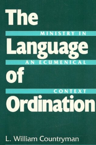 Cover of The Language of Ordination