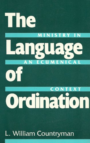 Book cover for The Language of Ordination