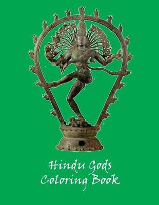 Book cover for Hindu Gods Coloring Book