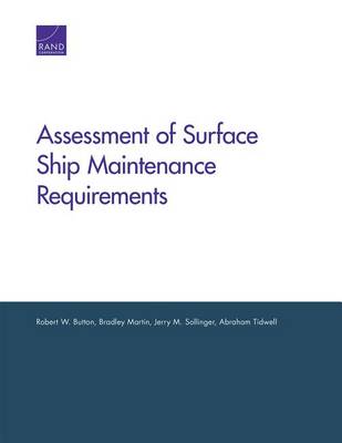 Book cover for Assessment of Surface Ship Maintenance Requirements