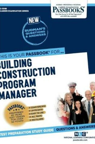 Cover of Building Construction Program Manager (C-3098)