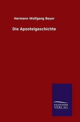 Cover of Die Apostelgeschichte