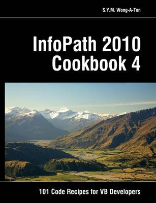 Book cover for InfoPath 2010 Cookbook 4