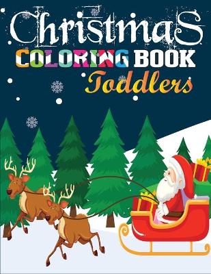 Book cover for Christmas Coloring Book for Toddlers