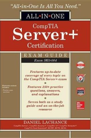 Cover of Comptia Server+ Certification All-In-One Exam Guide (Exam Sk0-004)