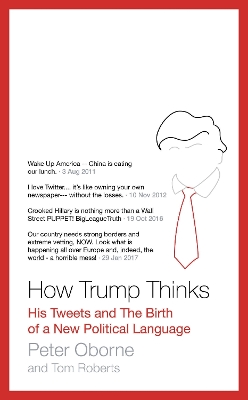 Book cover for How Trump Thinks