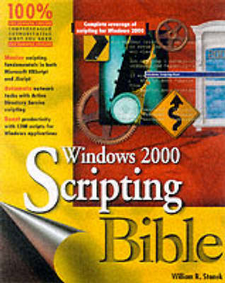 Book cover for Windows 2000 Scripting Bible