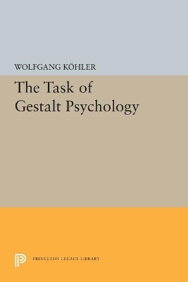 Book cover for The Task of Gestalt Psychology