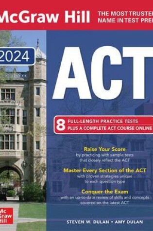 Cover of McGraw Hill ACT 2024